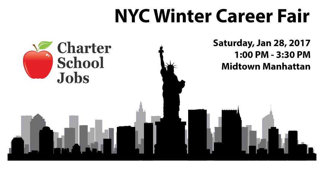 CharterSchoolJobs.com NYC Winter Career Fair, Saturday, January 28, 2017
